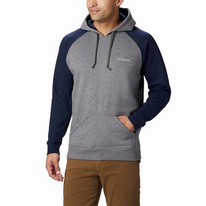 Columbia Hart Mountain™ II Skinna Hoodie Herr Grå/Marinblå (XQGYL1298)